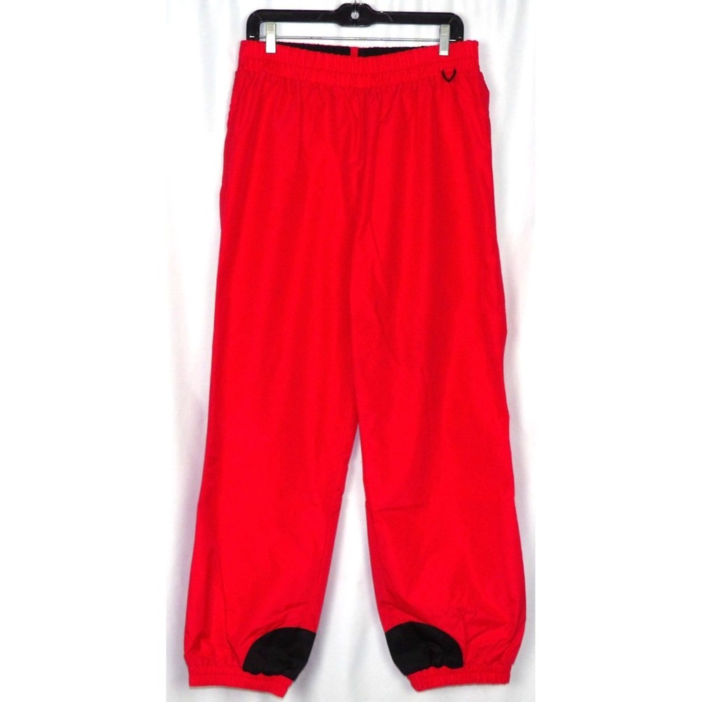 Columbia 100% Nylon Vintage Waterproof Elastic Waist Snow Pants Men's Large